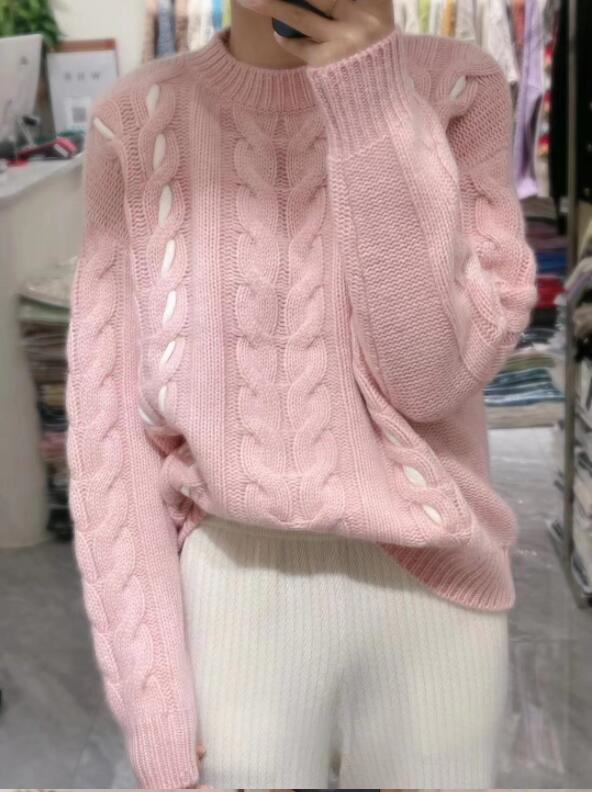 秋と冬新作　韓国のレディースニット  ファッションセーター トレンディなオールマッチセーター★S-2X