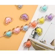 アクリル穴ありデコパーツDIY ビーズパーツ デコ素材 手芸材料 チェーンパーツ アクセサリーパーツ