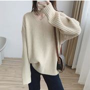 レディース　ニット　ファッション韓国風　プルオーバーセーター　秋新作セーター