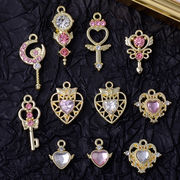 新入荷合金デコパーツ チャームDIYアクセサリー  手芸材料 ヘアアクセサリーパーツ