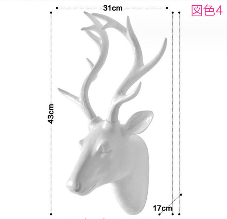 買うなら今‼限定大特価 INSスタイル 鹿の壁掛けオブジェ テレビの壁