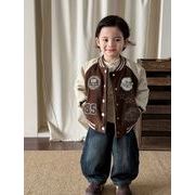 2025 冬新作 韓国風  子供服   ベビー服  トップス   ジャケット    コート  or デニム  ズボン