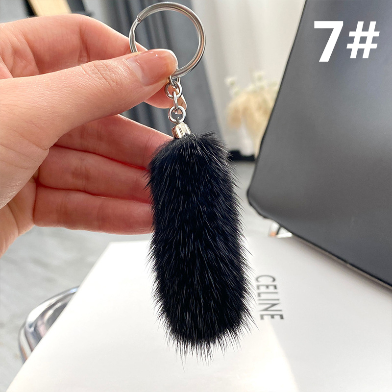 ポンポンチャーム ファーチャーム ふわふわ キーホルダー