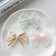 デコパーツ　リボン　刺繍アプリッケ　手芸DIY アクセサリー材料　貼り付けパーツ