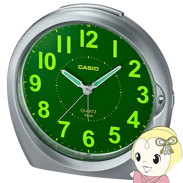 置き時計 置時計 TQ-481-8JF アナログ表示 目覚まし時計 カシオ CASIO