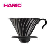 『HARIO』1～4杯用　V60メタルドリッパー　マットブラック VDMR-02-MB（ハリオ）