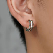 イヤリング ・ピアス・アクセサリー  ・ メンズ用耳輪 ・耳飾り ・ シルバー 925　・ファッション