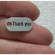 thank you  ペンダント  韓国風  合金デコパーツ  手芸材料  手芸diy用デコレーション    装飾