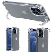透明 スマホケース iPhone よんかくフックホルダ ステルス四角ホルダ 電話ケース サポートをもたらす