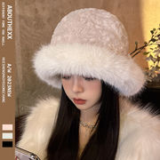 2023新作 4色 人気・ファッション帽子 季節の流行   大人用  厚手 暖かい  ウサギの毛の帽子