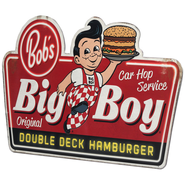 ブリキ看板 Big Boy プレート ハンバーガー ビッグボーイ 正規品 お店
