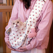 ペット用品 ペットのカバン 可愛い斜め掛けバッグ猫犬用 お出かけ用 犬用鞄