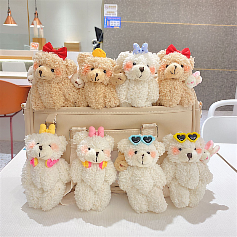 クマのキーホルダー ぬいぐるみキーホルダー  韓国ファッション  キーチェーン