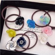 キッズ 子供 ヘアアクセサリー かわいい花 ヘアゴム