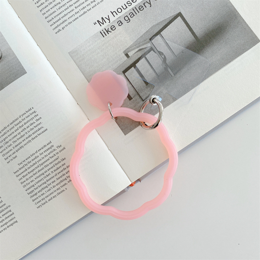 シリコン ストラップ リング スマホサークルバングル 落下防止