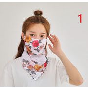 フェイスマスク☆花粉・防塵・UVカット マスク★大人用 mask★レディース スカーフ マスクスカーフ