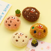 デコパーツ　刺繍アプリッケ　ぬいぐるみ　生地　手芸DIY アクセサリー材料　貼り付けパーツ　