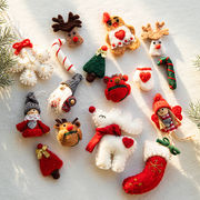 INS DIY材料  フェルト  クリスマス  装飾品  クリスマスプレゼント ストラップ  贈り物作り