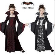 コスプレ衣装 中世ヨーロッパ貴族 魔女 悪魔 女の子 子供 吸血鬼  ハロウィン衣装 巫女 ワンピース