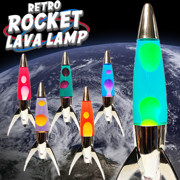 【新品未使用、送料込み】希少 レトロ ロケット ラバ ランプ グリーン レッド レトロ ロケット ラバ ランプ | 卸売・ 問屋・仕入れの専門サイト
