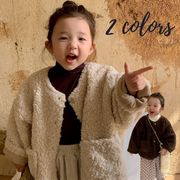 ★Girls★　子供ジャケット　80~140cm　ファーコート　男女兼用　韓国キッズファッション
