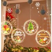 【雑貨】プレゼント　クリスマスグッズ サンタクロースインテリア 飾り物 LED