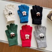 ニット手袋　デザイン　韓国ファッション　秋冬　レディース　兎　全6色