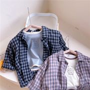 【秋新作】韓国風子供服 ベビー服 　男女兼用　カジュアル　長袖　シャツ