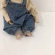【KID】韓国風子供服 ベビー服 　秋冬　デニム　男女兼用　オーバーオール　サロペット　オールインワン