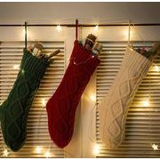 クリスマス靴下 クリスマス プレゼント袋 クリスマスブーツ ギフトバッグ 壁掛けクリスマスツリー飾り