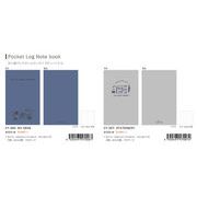 【Papier Platz】eric Pocket Log Note book 2種 2023_08_21発売