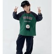 新品　韓国風　子供服　トップス　カジュアル長袖　Tシャツ　100-160cm