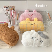 収納ポーチ　小物収納　猫　デザイン　かわいい　韓国ファッション　4colors