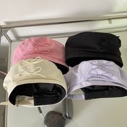 帽子　ベレー帽　リボン　レディース　韓国ファッション　バレエコア　4colors
