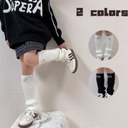 ★Kids Socks★　全2色　キッズレッグウォーマー　ビンテージ　子供靴下 韓国キッズファッション