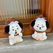 ぬいぐるみキーホルダー   犬のキーホルダー かわいい うんちと犬 キーチェーン 韓国ファッション