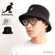 カンゴール【KANGOL】BERMUDA BUCKET ロゴ バケット ハット 帽子 ユニセックス ストリート パイル素材