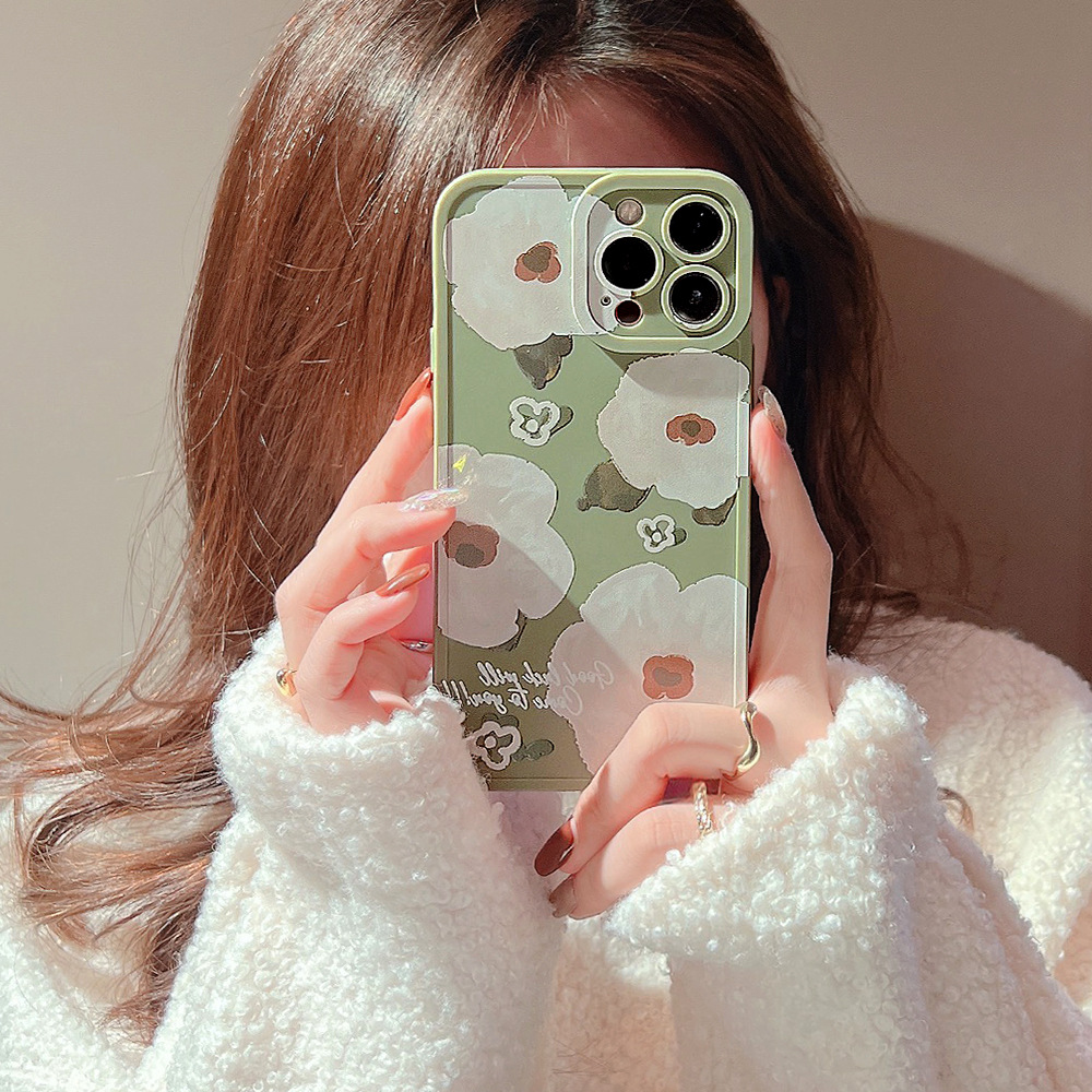 iphone15PRO MAXスマホケースお花 iphone14ケースシンプル iphone12PRO