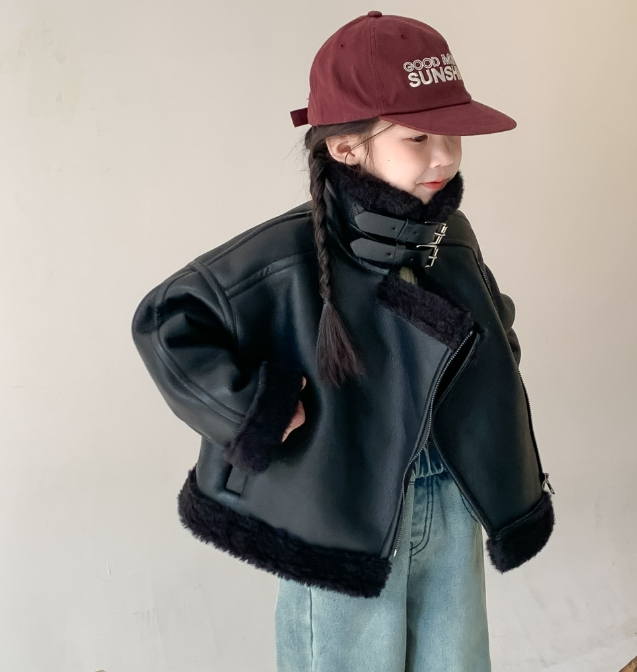 冬新作   韓国風子供服  ベビー服     トップス     コート  毛皮の服   厚手 ジャケット