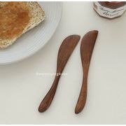 韓国風   木質    ins   バターナイフ   撮影道具   ステンレス    チーズナイフ