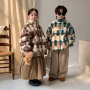 ★Girls＆Boys★　子供ジャケット　90~150cm　秋冬キッズファーコート　韓国キッズファッション