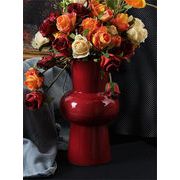 いまだけの限定特価中 花瓶 ナイトスタンド置物 陶磁花瓶 レトロ シンプル 新作 家庭用置物