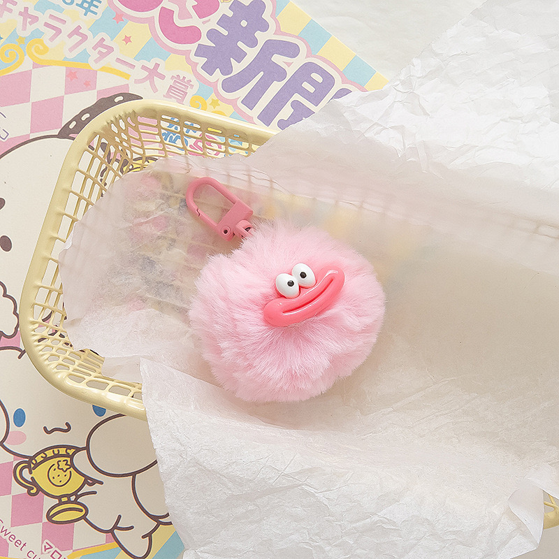 ハンドメイド☆ピンク♡いちごプリントワンピース☆ぬいば♡ストラップ