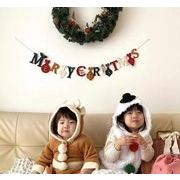 クリスマス  飾り付け 撮影用具   韓国風  インテリア用   旗  パーティー   お祝い