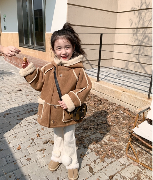 コート キッズ 韓国風子供服 秋冬 厚手 アウター モッズコート