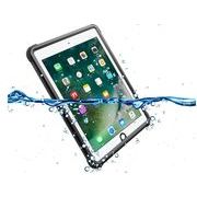 軽量 防水バッグ iPad 2017/2018 防水ケース ipad 9.7 首掛けストラップ付き 落下防止シェル