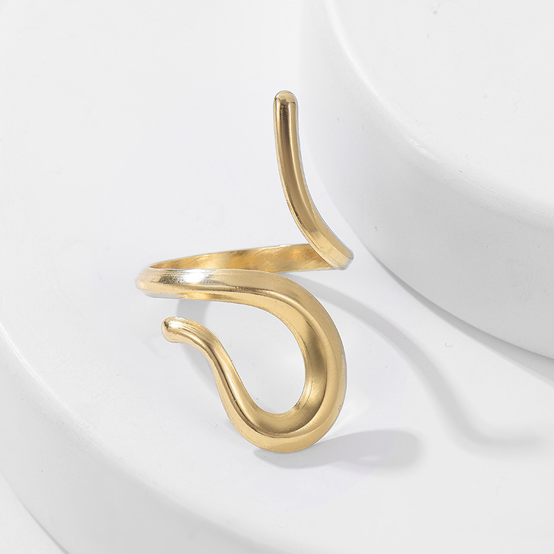 2023 ステンレスリング 指輪 太幅 幅広 ジルコニア アクセサリーファッション指輪