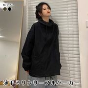 【日本倉庫即納】ミリタリープルパーカー レディース トップス 韓国ファッション
