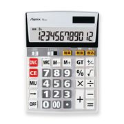 【アスカ】 ビジネス 電卓 12桁 税率表示 LLサイズ C1255