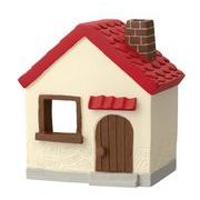 オトギッコ 置物  赤い屋根のお家   約74×43×h76    TG-90387